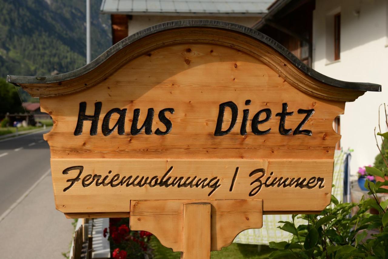 Haus Dietz Эльбигенальп Экстерьер фото